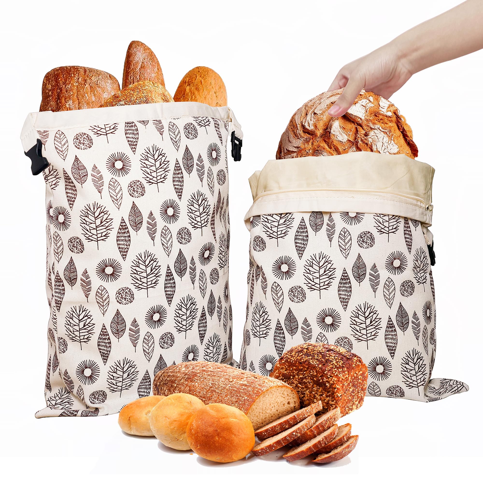Amazon.com: OHIYO Reusable Beeswax Bread Bags for Freezer